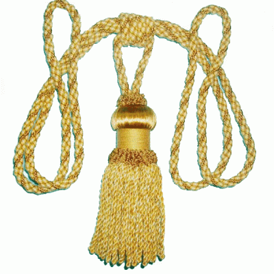 Abrazadera de acrílico y rayón 4058