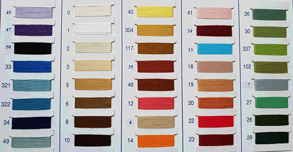Cartas colores acrílicos galon 2116AM